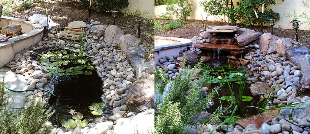 Adair Before and After - GM Landscapes Albuquerque