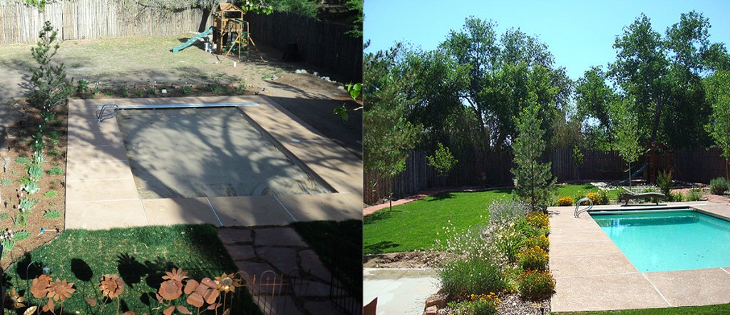 Love Yard Before & After - GM Landscapes Albuquerque